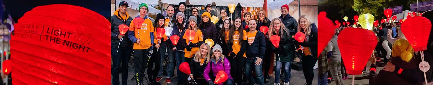 Centrifuge team at the Light the Night event