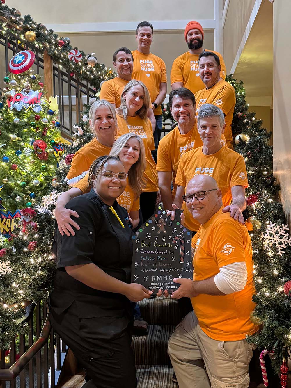 Fuge Gives Huge team with Chef A'Nyssa